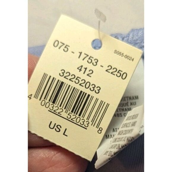 Aerie Women’s Size Large Textured Bikini Swim Bottom Monaco Blue NWT (1127) - Picture 6 of 12